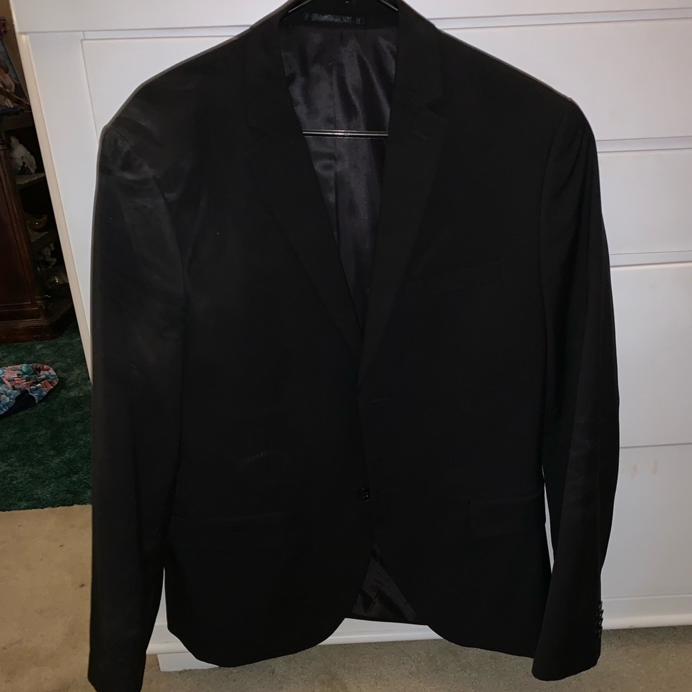 H&M black suit
